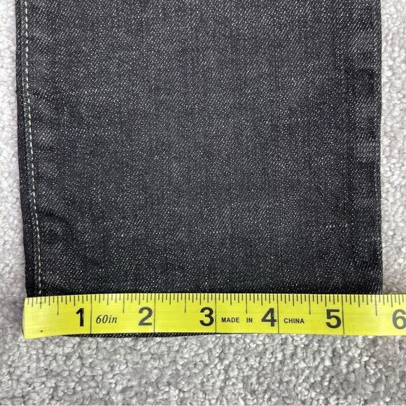 Eileen Fisher Jeans Women's 2 Black Skinny Mid-Rise Denim Stretch Organic Cotton - Picture 15 of 16